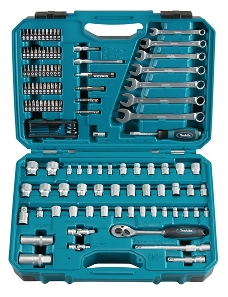 Makita E-06616 Mechanik-Werkzeugsätze 120 Werkzeug
