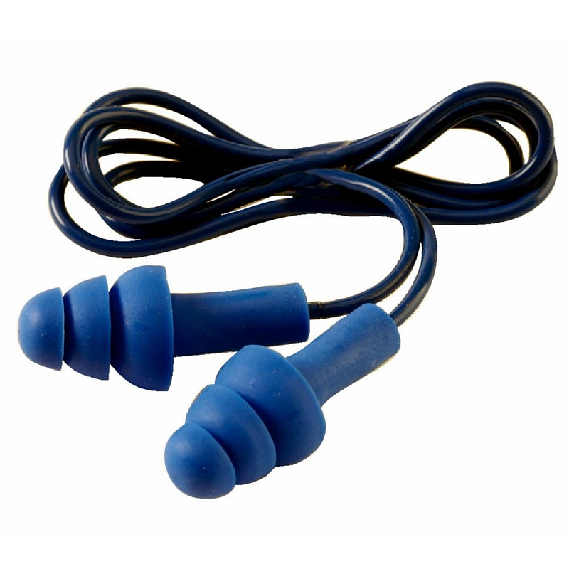 3M TR-01-000 Wiederverwendbarer Ohrstöpsel Schwarz, Blau 50 Stück(e)