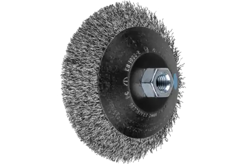 PFERD Bevel brushes crimped with thread