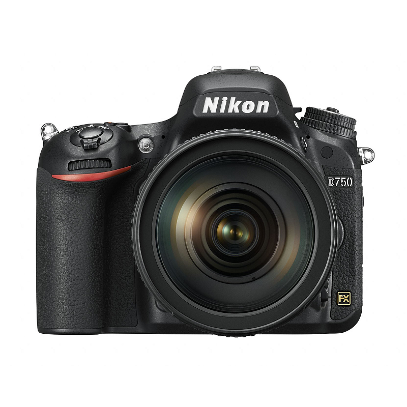 Nikon D750 + AF-S NIKKOR 24-120mm f/4G ED VR SLR-Kamera-Set 24,3 MP CMOS 6016 x 4016 Pixel Schwarz