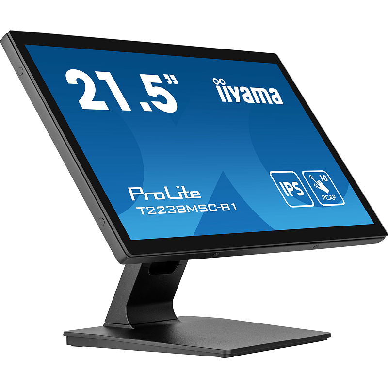 iiyama ProLite T2238MSC-B1 Computerbildschirm 54,6 cm (21.5") 1920 x 1080 Pixel Full HD LED Touchscreen Schwarz