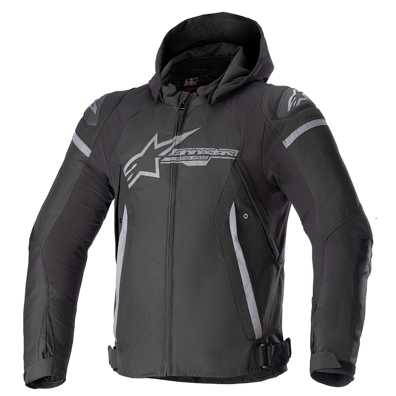 Alpinestars 3206423-111-XL Motorradjacke & -weste Männlich Schwarz, Grau