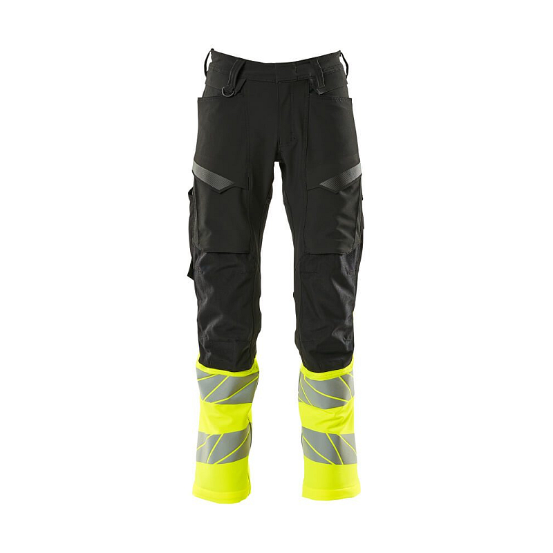 MASCOT 19879-711-0917-90C52 Hosen Schwarz, Gelb