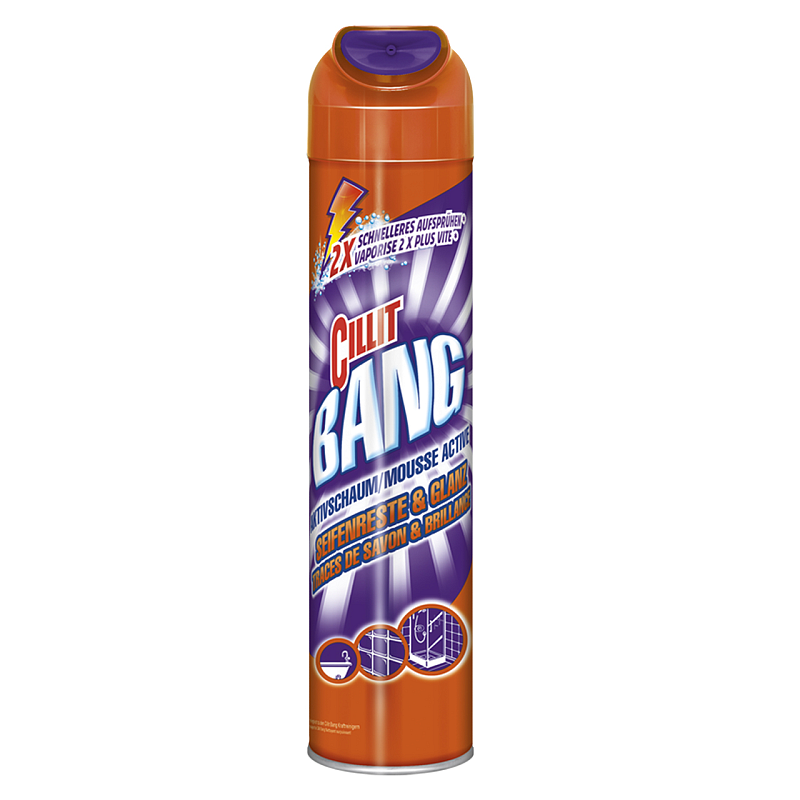 Cillit Bang 330754 Bad-/Toilettenreiniger 600 ml Spray Reiniger