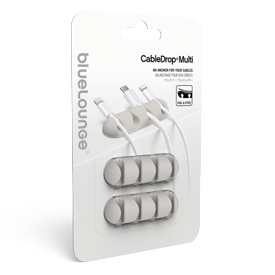 Bluelounge CableDrop Multi Tisch/Bank Kabelhalter Weiß