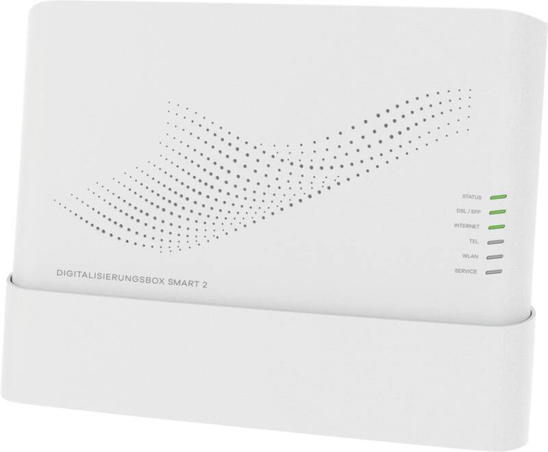 Telekom Smart 2 WLAN-Router Schnelles Ethernet Dual-Band (2,4 GHz/5 GHz) Weiß