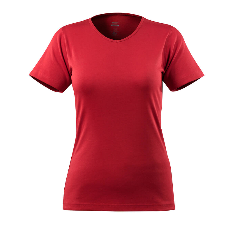 MASCOT Nice T-Shirt V-Ausschnitt Kurzärmel Baumwolle