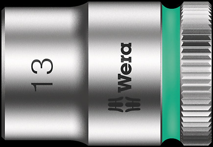 Wera 05003554001 Schraubendreherbit-Halter Chrom-Vanadium-Stahl (Cr-V) 76,2 / 8 mm (3 / 8") 1 Stück(e)