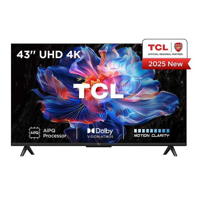 TCL V6C 43V6C Fernseher 109,2 cm (43") 4K Ultra HD Smart-TV WLAN Metallisch 260 cd/m²