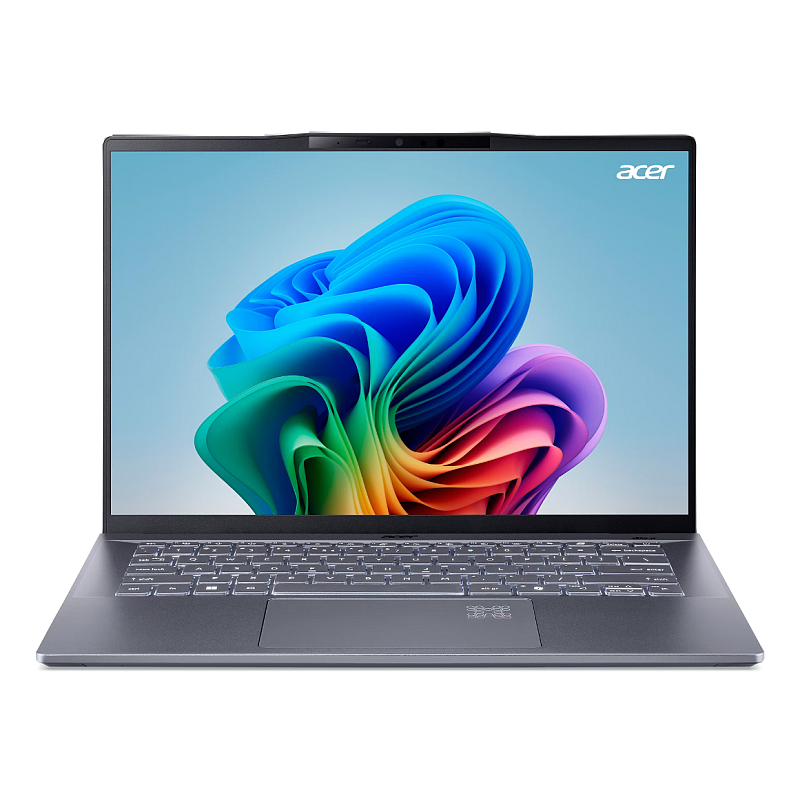 Acer Swift Go 14 AI SFG14-01-X38D Snapdragon X1P-42-100 Laptop 36,8 cm (14.5") WQXGA 16 GB LPDDR5x-SDRAM 1 TB SSD Wi-Fi 7 (802.11be) Windows 11 Home Grau