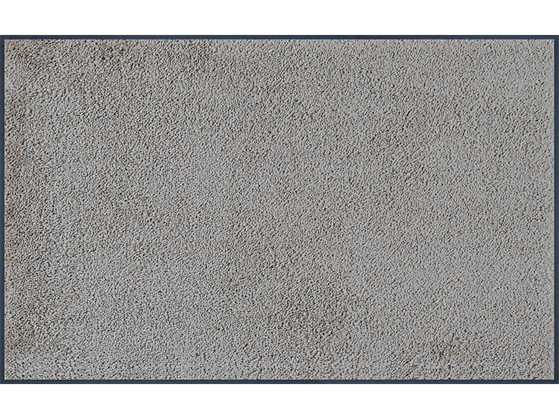 wash+dry Cool Grey Dekorative Fußmatte Drinnen Rechteckig Grau