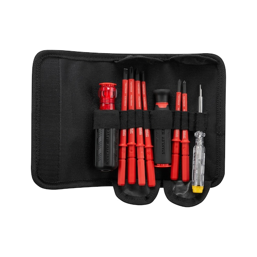 Stanley FATMAX FMHT66426-0 Handschraubendreher Multi-Bit-Schraubendreher Gerader Schraubendreher