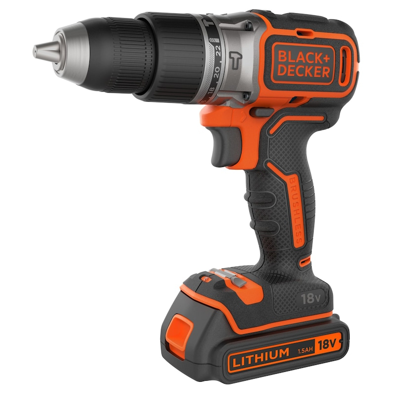Black & Decker BL188K-QW Bohrmaschine 1650 RPM Ohne Schlüssel
