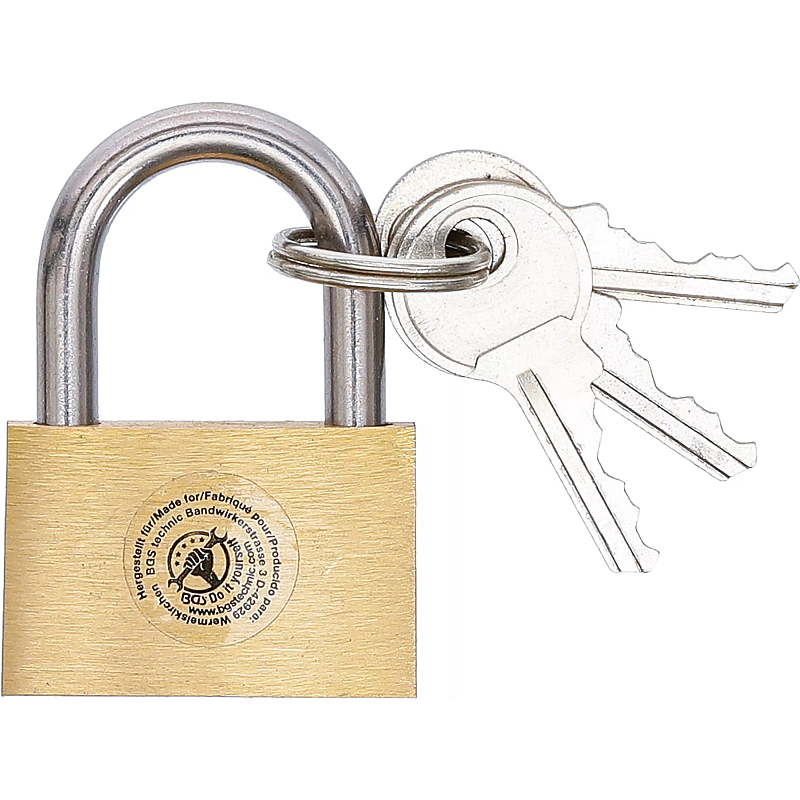 BGS technic Brass Padlock