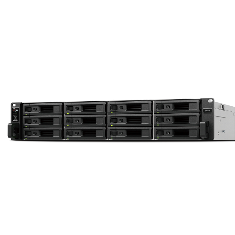 Synology SA SA3410 NAS & Speicherserver Rack (2U) Intel® Xeon® D-1541 16 GB DDR4 0 TB DiskStation Manager Schwarz, Grau
