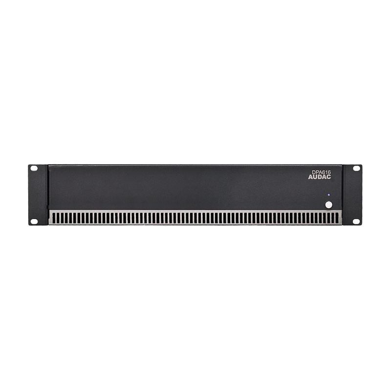 AUDAC DPA616 Audioverstärker 16.0 Kanäle Haus Schwarz