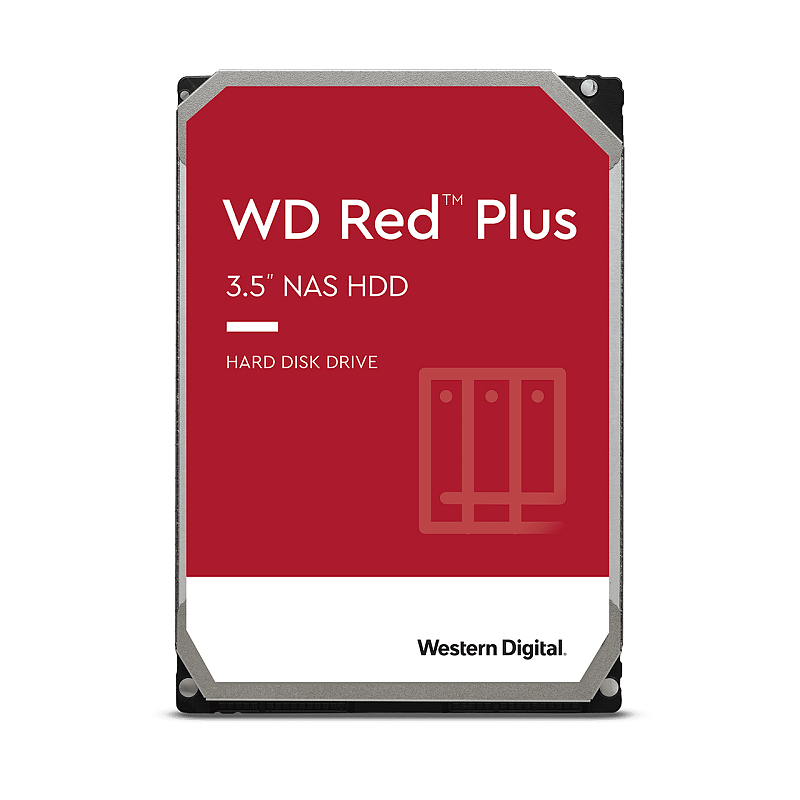 Western Digital WD Red Plus Interne Festplatte 3 TB 5400 RPM 3.5" Serial ATA III