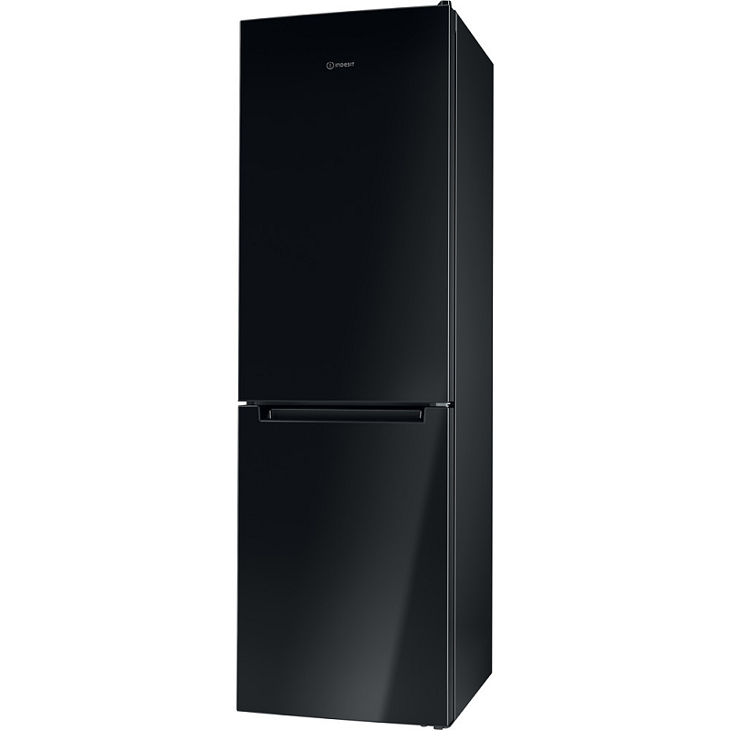 Indesit LI8 S2E K Kühl- und Gefrierkombination Freistehend 339 l Schwarz