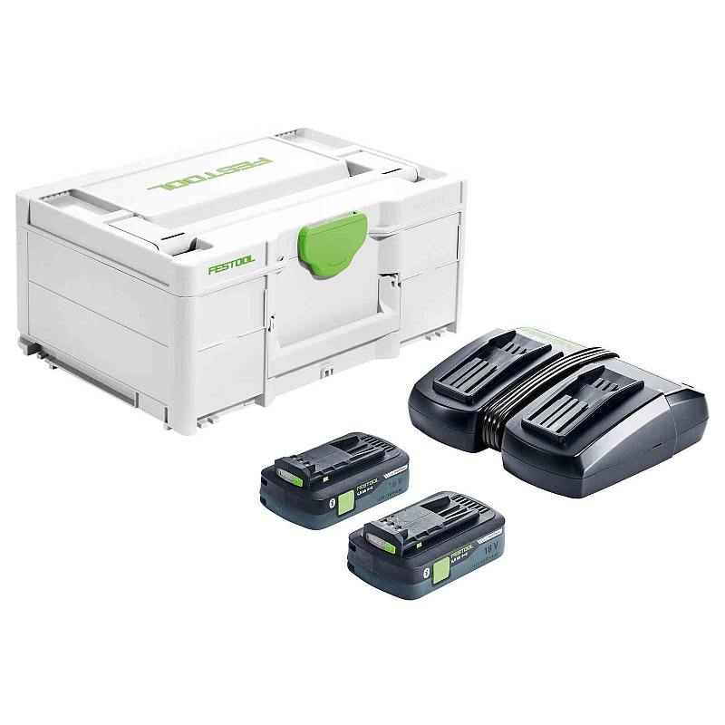 Festool Energy set SYS 18V 2x4,0/TCL 6 DUO Batterie- & Ladegerät-Set