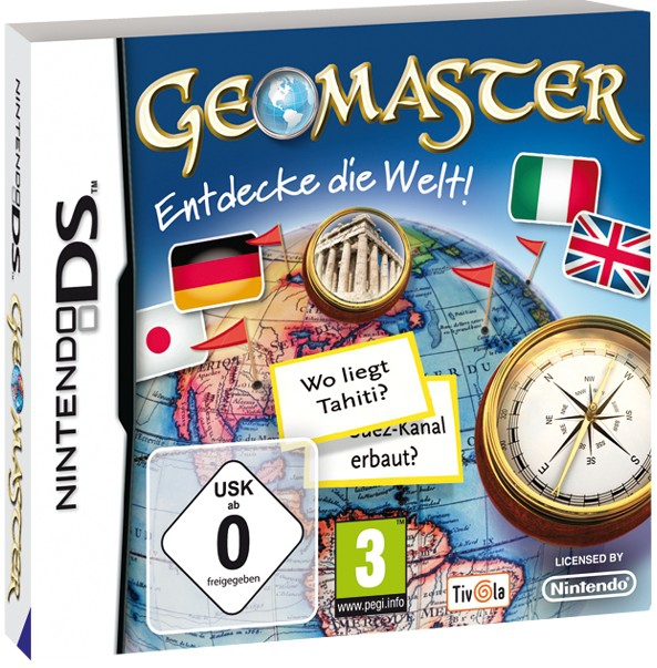 Tivola Geomaster Deutsch, Englisch, Spanisch, Französisch, Italienisch Nintendo DS