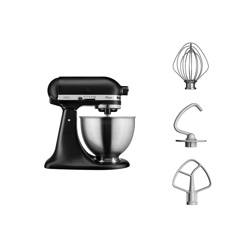 KitchenAid 5K45SSEBM Standmixer 275 W Schwarz