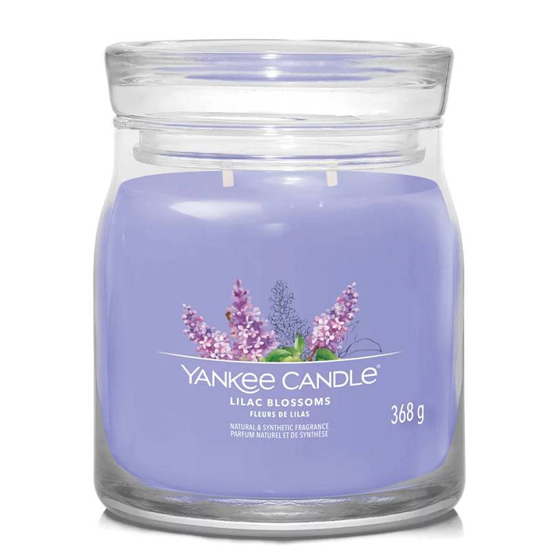 Yankee Candle Lilac Blossoms Wachskerze Zylinder Lavendel, Lila Lila 1 Stück(e)