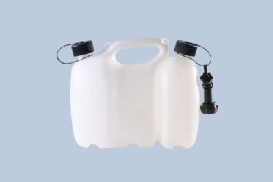 hünersdorff 804900 Kraftstoff-Kanister 9 l Kunststoff Schwarz, Natürlich/Natur