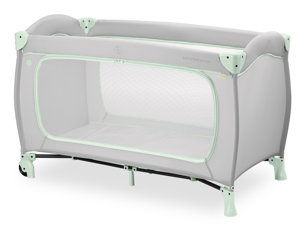 Hauck 60088 Reisebett für Babys Grau, Mintfarbe