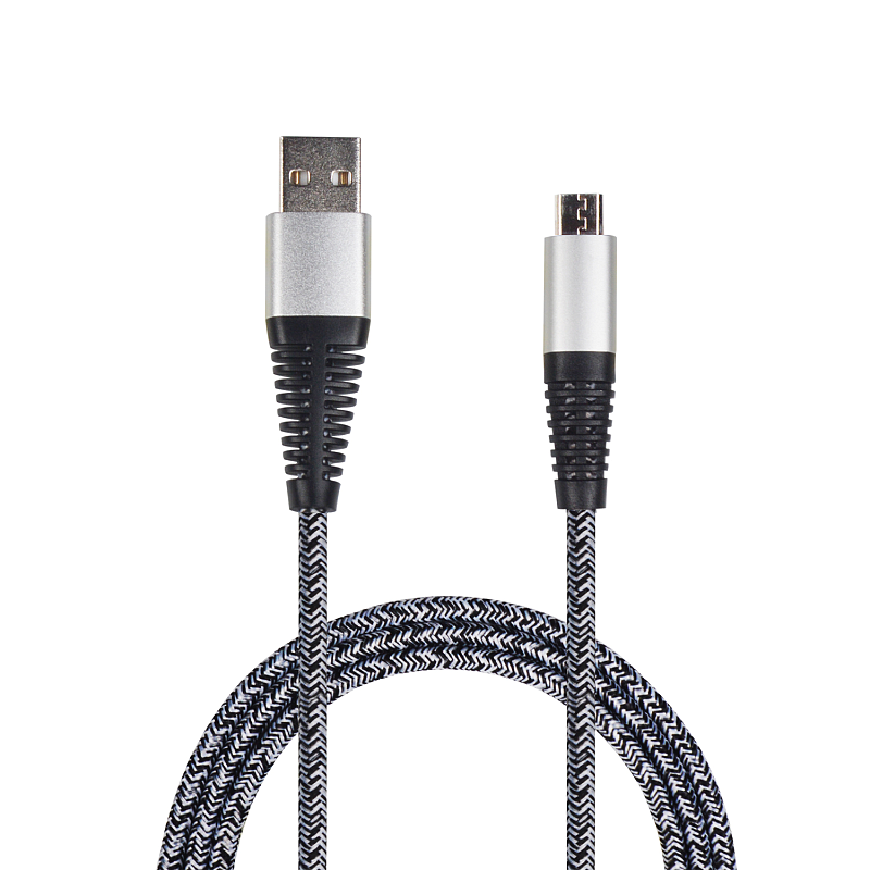 2GO 795951 USB Kabel 1 m USB B Micro-USB B Silber