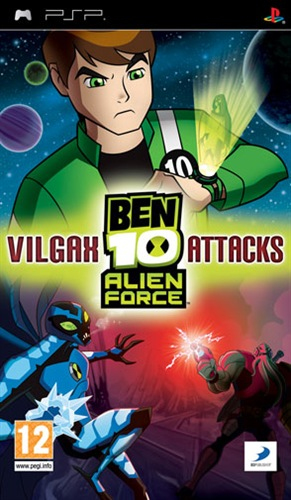 BANDAI NAMCO Entertainment Ben 10 Alien Force: Vilgax Attacks Psp Standard Italienisch PlayStation Portable (PSP)