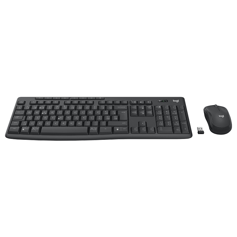 Logitech 920-012067 Tastatur Maus enthalten Büro Bluetooth QWERTZ Schweiz Graphit