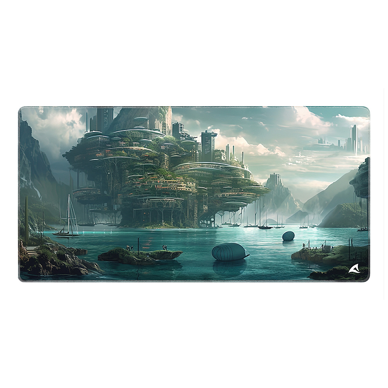 Sharkoon SKILLER SGP40 D6 Gaming-Mauspad Mehrfarbig