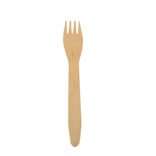 Papstar 86940 Einweg-Gabel Holz 500 Stück(e)