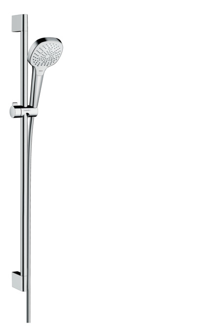 Hansgrohe Croma Select E Duschsystem Chrom, Weiß