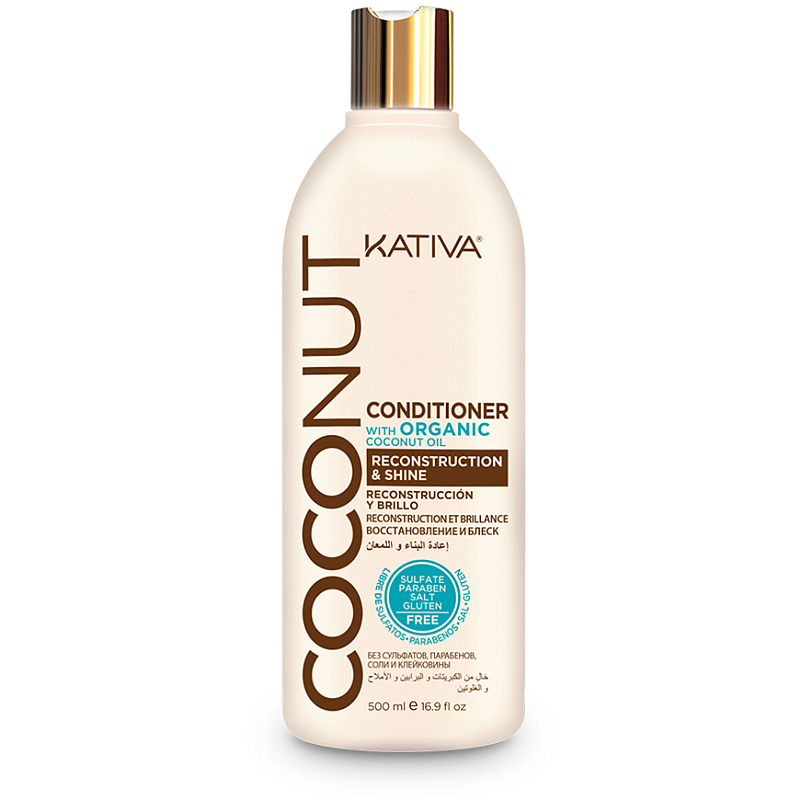 KATIVA COCONUT Conditioner Nicht-professionelle Haarspülung 500 ml Frauen