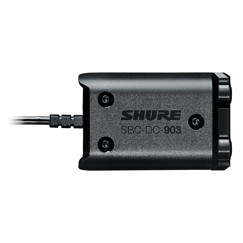Shure SBC-DC-903 Netzteil & Spannungsumwandler Drinnen Schwarz