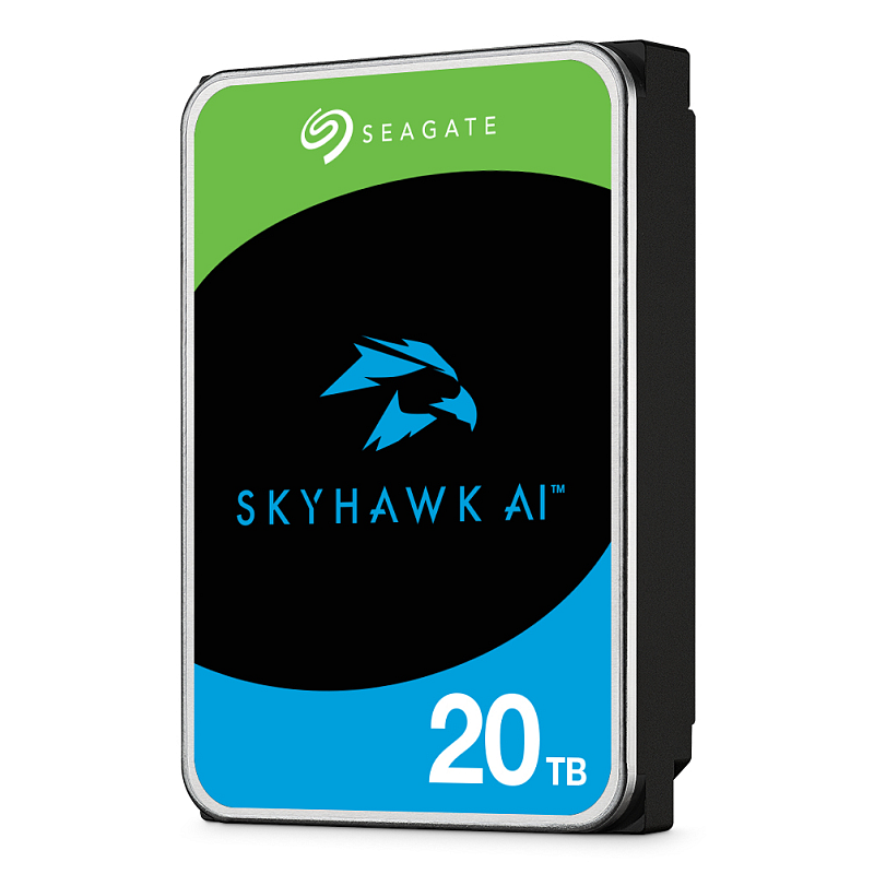 Seagate SkyHawk AI ST20000VE004 Interne Festplatte 20 TB 7200 RPM 512 MB 3.5" Serial ATA III