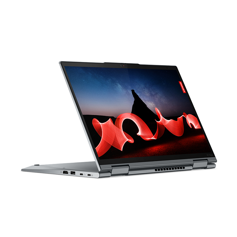 Lenovo ThinkPad X1 Yoga Gen 8 Intel® Core™ i7 i7-1355U Hybrid (2-in-1) 35,6 cm (14") Touchscreen WUXGA 32 GB LPDDR5-SDRAM 1 TB SSD Wi-Fi 6E (802.11ax) Windows 11 Pro Deutsch Grau
