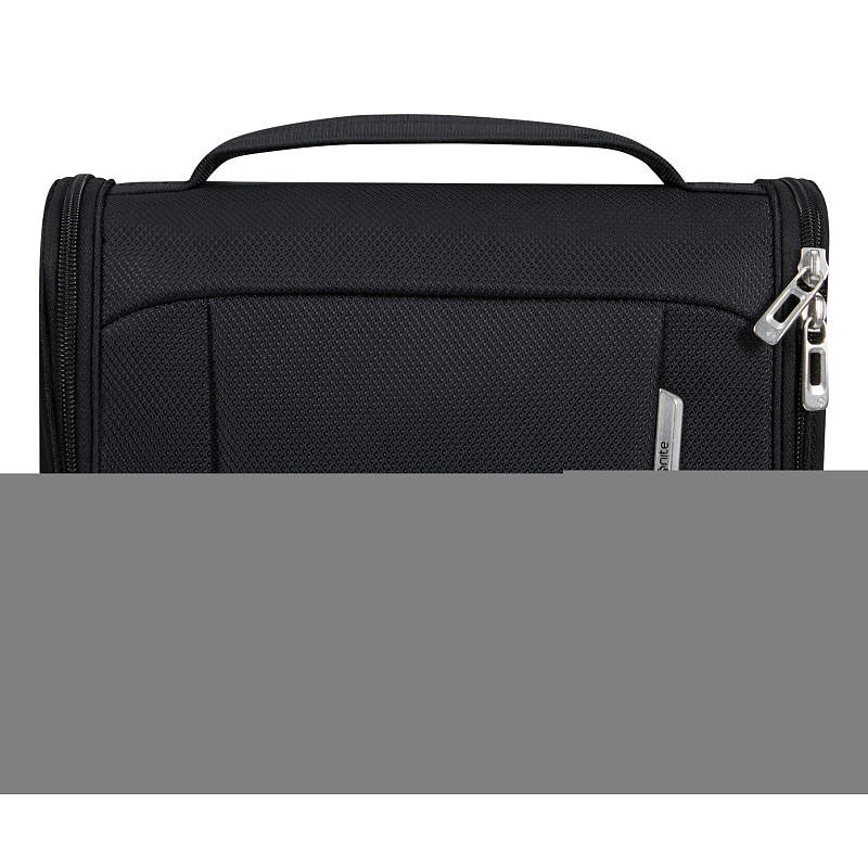 Samsonite Respark Toilet Kit Stoff, Polyester, Recycelbarer Kunststoff Schwarz Unisex Handtasche