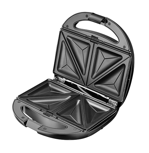 Adler AD 3040 Sandwich-Toaster 1200 W Schwarz, Grau