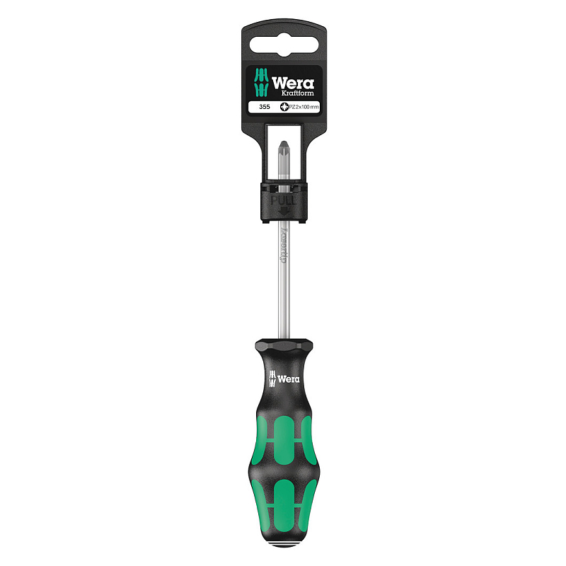 Wera 355 PZ SB Einzeln Gerader Schraubendreher