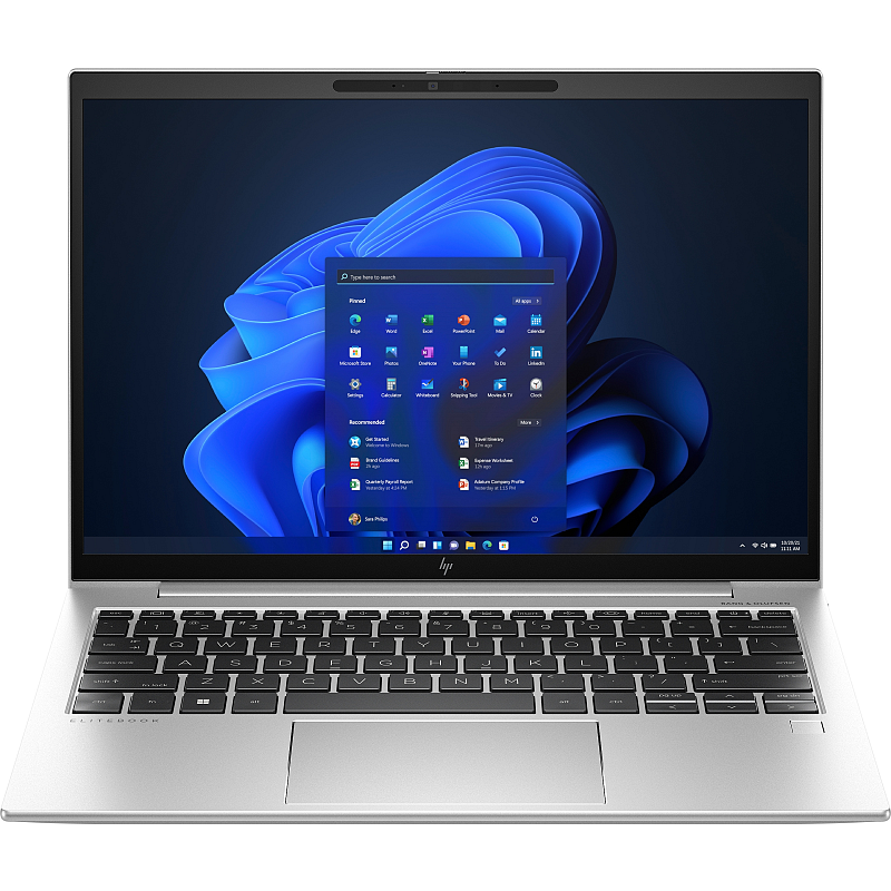 HP EliteBook 830 13 G10 Intel® Core™ i7 i7-1355U Laptop 33,8 cm (13.3") WUXGA 32 GB LPDDR5-SDRAM 1 TB SSD Wi-Fi 6E (802.11ax) Windows 11 Pro Silber
