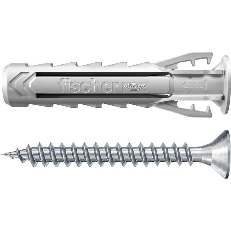 Fischer 568208 Schraubanker/Dübel 50 Stück(e) Schrauben- & Dübelsatz