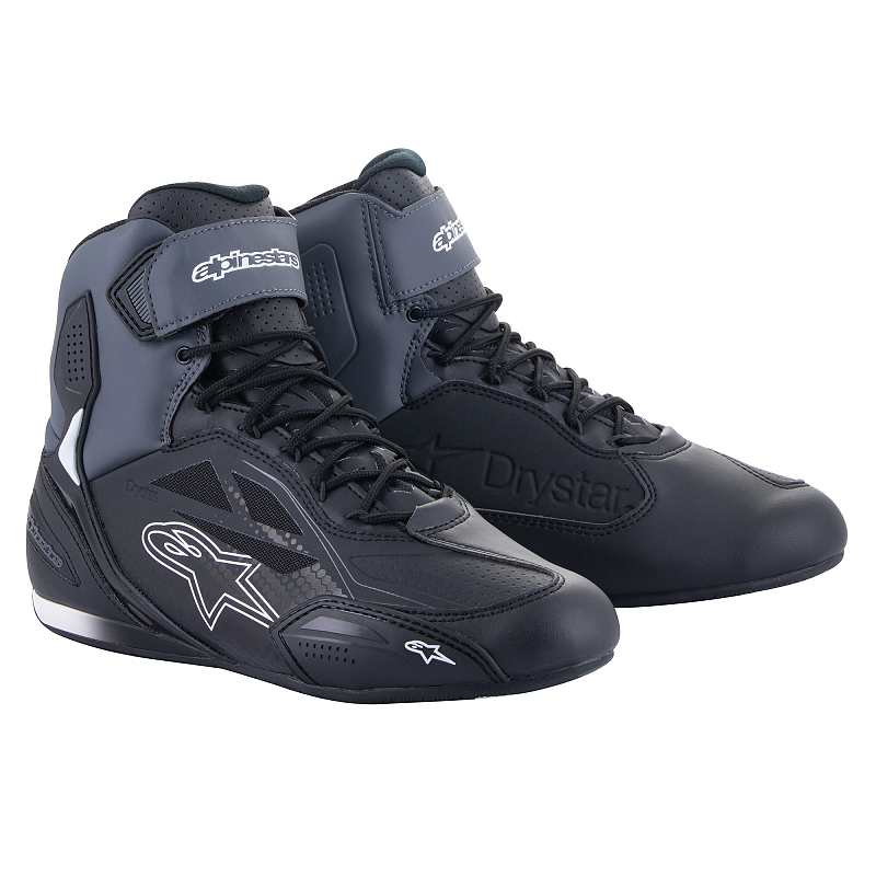 Alpinestars 2540719-111-8 Motorrad-Schuh Männlich Erwachsener Schwarz, Grau