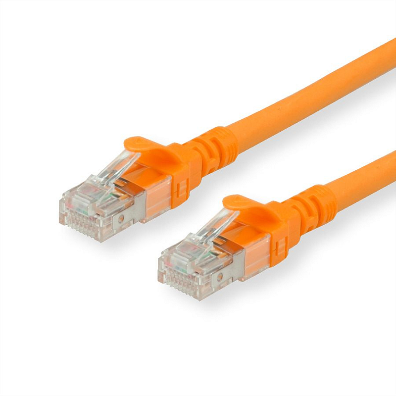ROLINE 21.15.2771 Netzwerkkabel Orange 1 m Cat6a U/UTP (UTP)