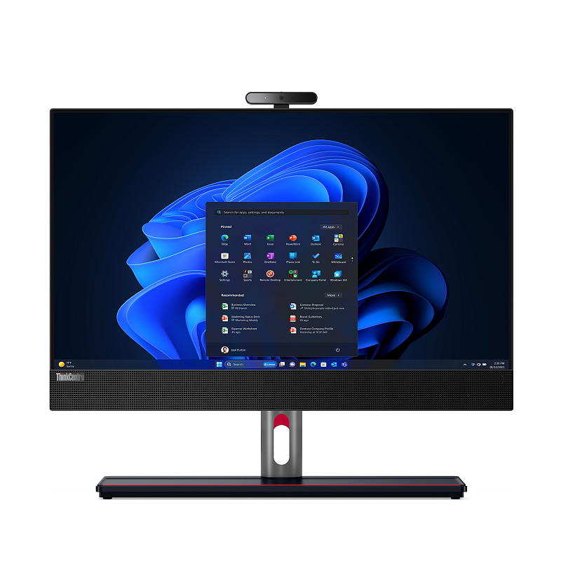 Lenovo ThinkCentre M90a Intel® Core™ i5 i5-14500 60,5 cm (23.8") 1920 x 1080 Pixel Touchscreen All-in-One-PC 16 GB DDR5-SDRAM 512 GB SSD Windows 11 Pro Wi-Fi 6E (802.11ax) Schwarz