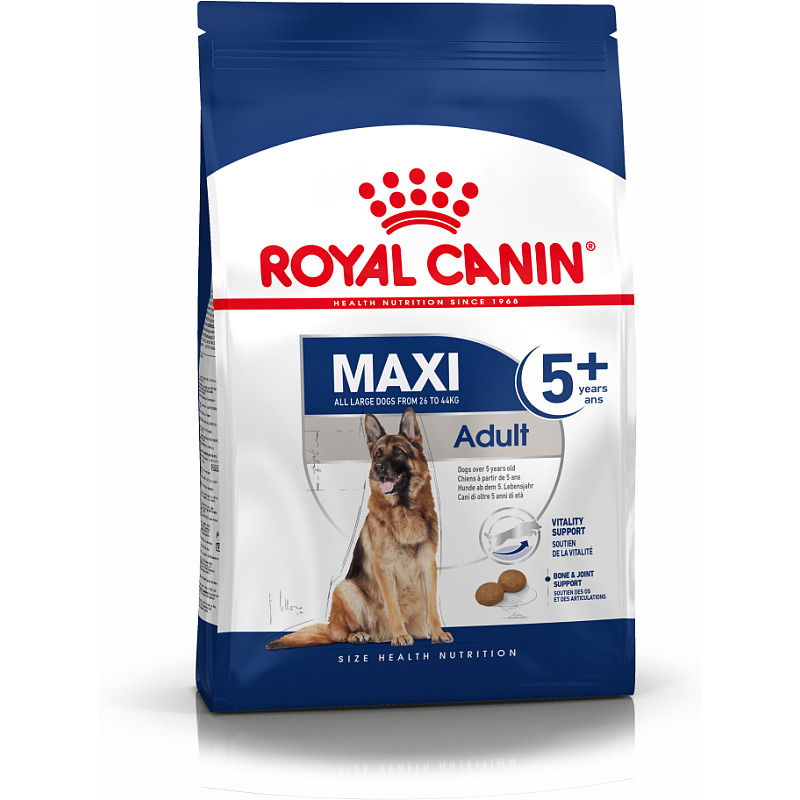 Royal Canin Maxi Adult 5+ 15 kg Geflügel, Reis