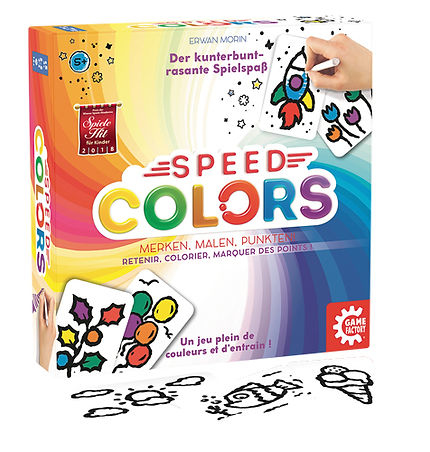 Game Factory Speed Colors 15 min Kartenspiel Genreübergreifend
