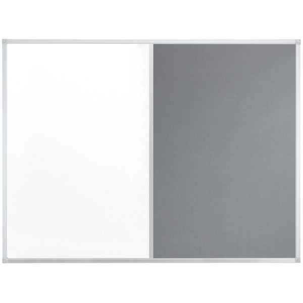 Franken CB300212 Magnettafel 900 x 600 mm Grau