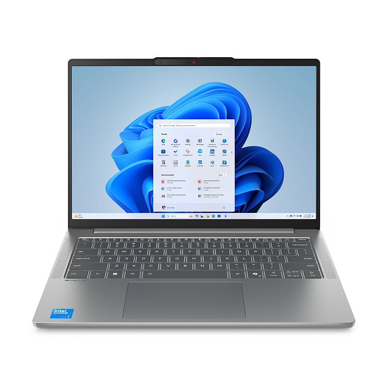 Lenovo IdeaPad Slim 5 14AKP10 Copilot+ PC AMD Ryzen AI 5 330 Laptop 35,6 cm (14") WUXGA 16 GB DDR5-SDRAM 512 GB SSD Wi-Fi 7 (802.11be) Windows 11 Home Deutsch Grau